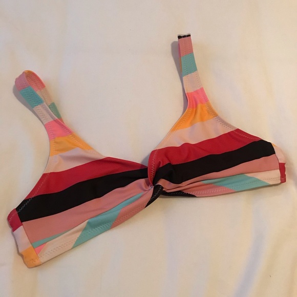 Solid & Striped Bikini Top - Picture 3 of 5